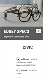 Mobile Screenshot of edgeyspecs.com.au